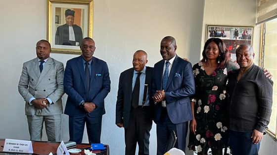 Visite de courtoisie du nouveau Conseil de l’Ordre aux Pass Bâtonniers résidants à Douala