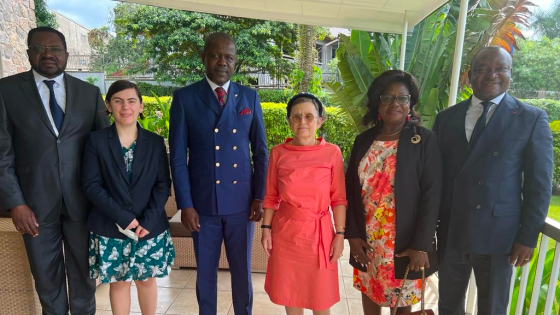 Visite du Bâtonnier à S.E Madame l’Ambassadrice d’Allemagne au Cameroun